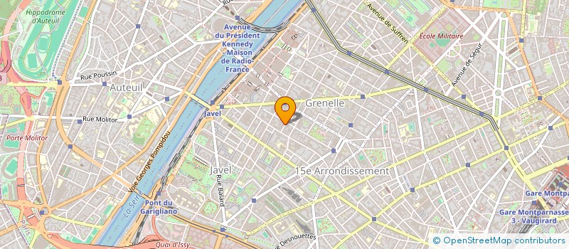 localisation de l'entreprise GBI  PARIS