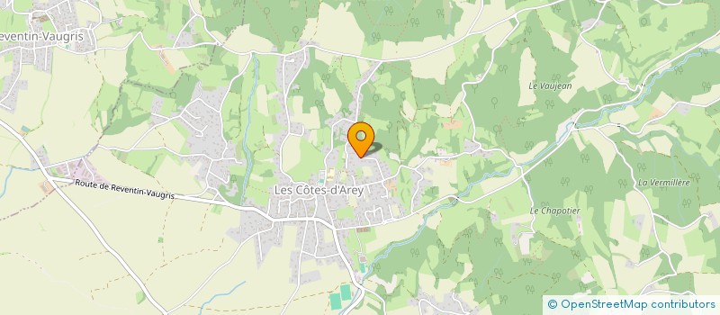 localisation de l'entreprise GBI  LES COTES-D'AREY