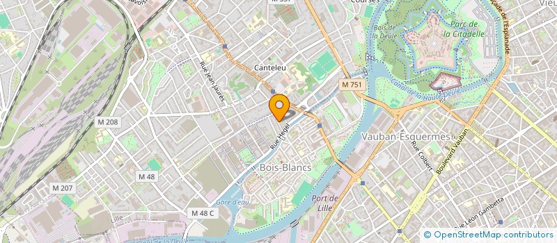localisation de l'entreprise GBI CONSULT à LILLE
