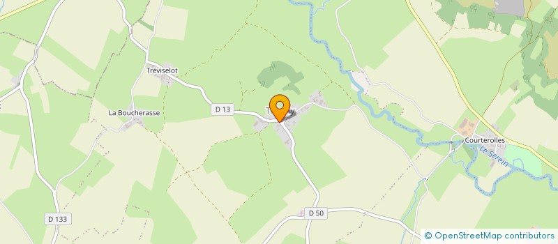 localisation de l'entreprise GBI-CORP  GUILLON-TERRE-PLAINE