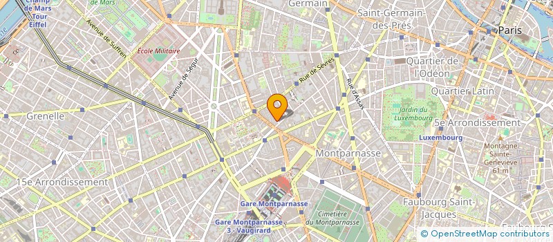localisation de l'entreprise GBI ENERGIE à PARIS