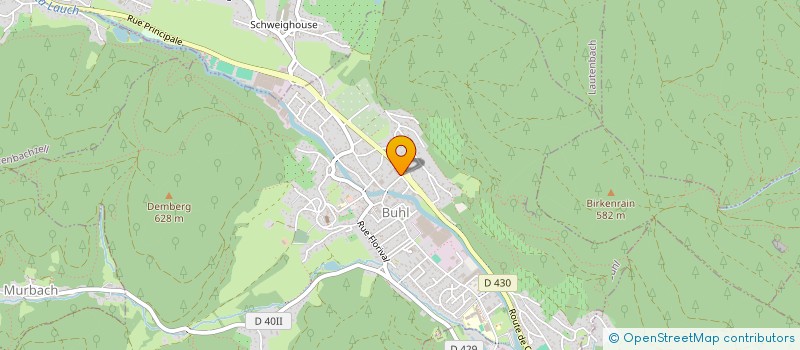 localisation de l'entreprise GBK  BUHL