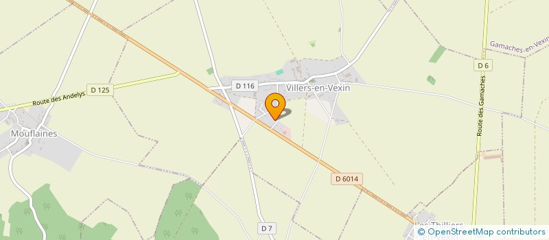 localisation de l'entreprise GBL  VEXIN-SUR-EPTE