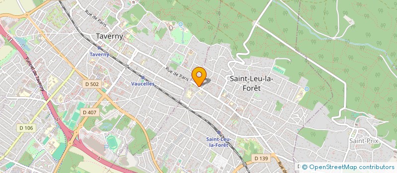 localisation de l'entreprise GBL CAR'S  SAINT-LEU-LA-FORET