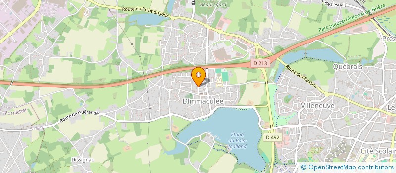 localisation de l'entreprise GBLB IMMO  SAINT-NAZAIRE