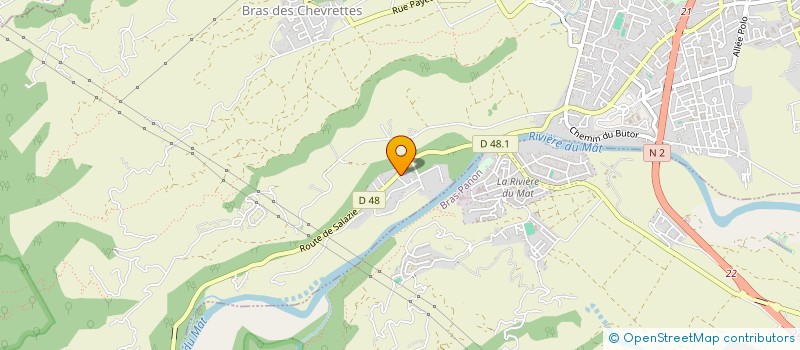 localisation de l'entreprise GBLC  SAINT-BENOIT