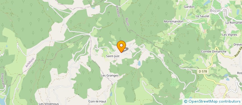 localisation de l'entreprise GBM  ARLEBOSC