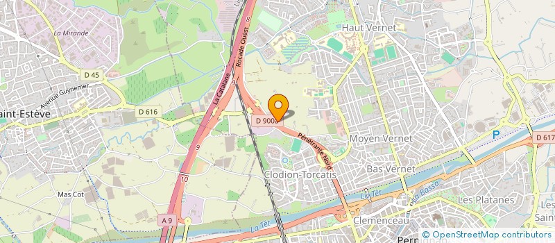 localisation de l'entreprise GBM COMPANY à PERPIGNAN