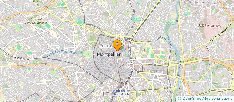 localisation de l'entreprise GBM CONSEILS à MONTPELLIER
