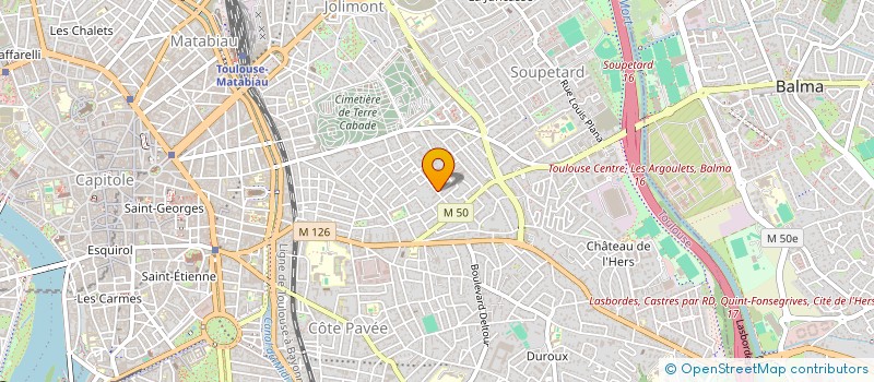 localisation de l'entreprise GBM CONSEILS & SPORTS  TOULOUSE