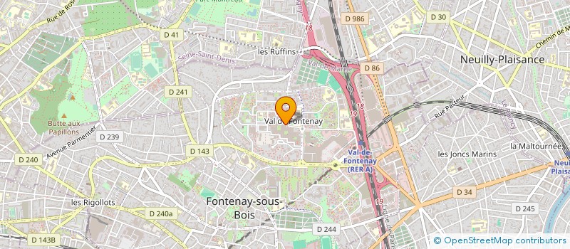 localisation de l'entreprise GBM GUISSE BOCAR MAX à FONTENAY-SOUS-BOIS