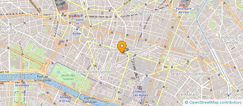 localisation de l'entreprise GBM HOLDING à PARIS