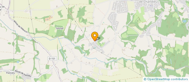 localisation de l'entreprise GBM IMMOBILIER  SAINT-PIERRE-DE-CHANDIEU