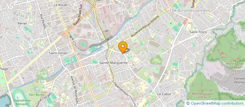 localisation de l'entreprise GBML  MARSEILLE