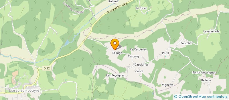 localisation de l'entreprise GBMONE  ST-MARCEL PERIGORD