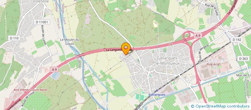 localisation de l'entreprise GBN RENOVATION  GALLARGUES-LE-MONTUEUX