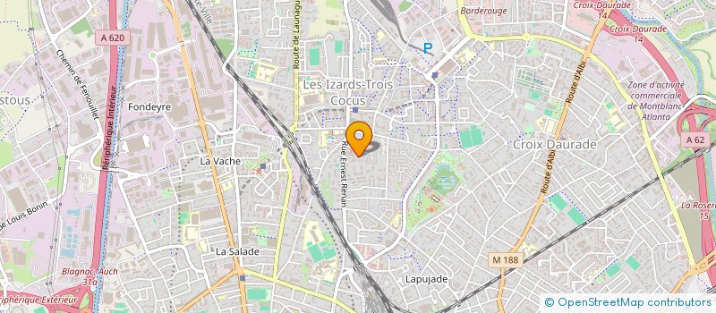 localisation de l'entreprise GBO à TOULOUSE