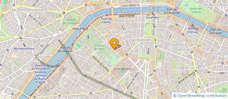 localisation de l'entreprise GBO  PARIS