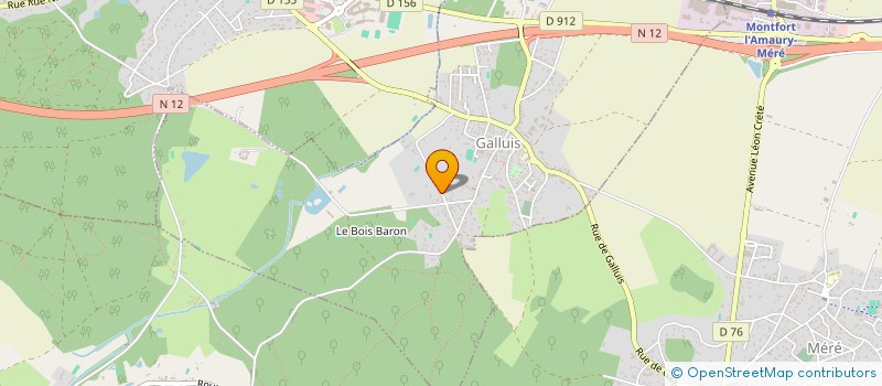 localisation de l'entreprise GBO CONSULTING  GALLUIS