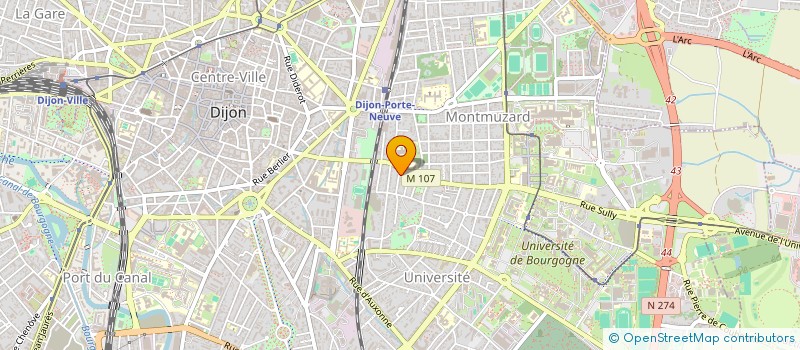 localisation de l'entreprise GBOBOLA à DIJON