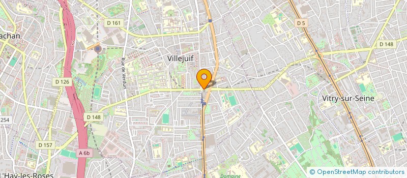 localisation de l'entreprise GBP  VILLEJUIF