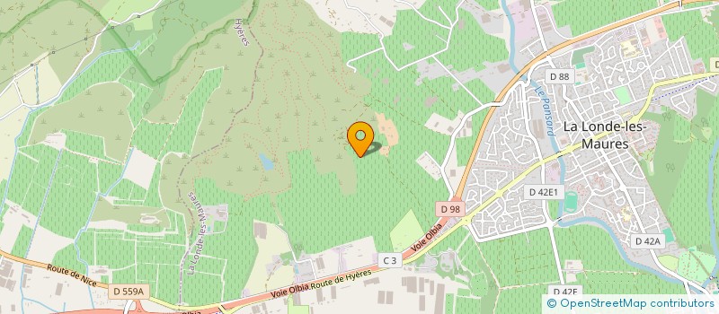 localisation de l'entreprise GBP  LA LONDE LES MAURES