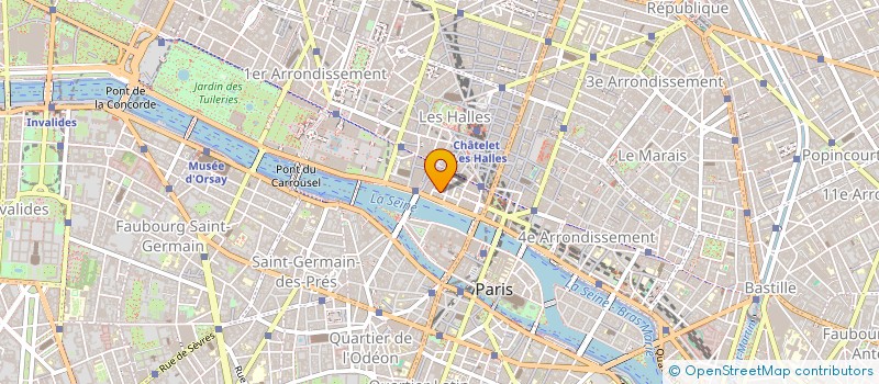 localisation de l'entreprise GBR à PARIS