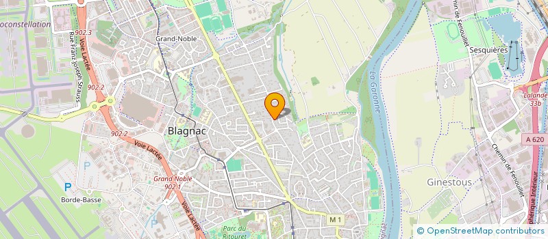 localisation de l'entreprise GBS CONSEIL à BLAGNAC