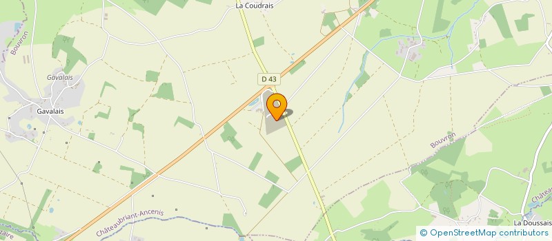 localisation de l'entreprise GBS IMMO  BOUVRON