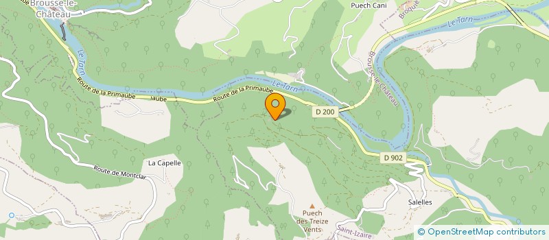 localisation de l'entreprise GBS PLEIN SOLEIL  BROQUIES