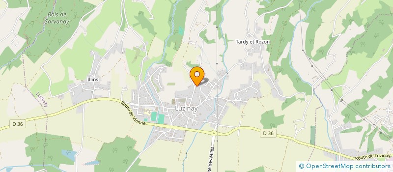 localisation de l'entreprise GBS PROJET à VICHY