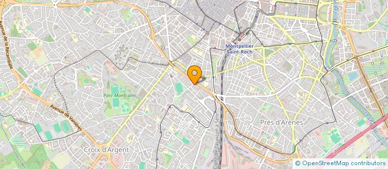 localisation de l'entreprise GBSH à MONTPELLIER