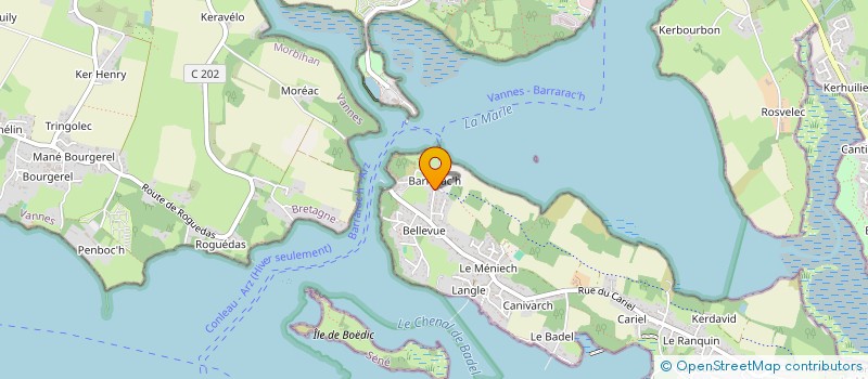 localisation de l'entreprise GBST à SENE