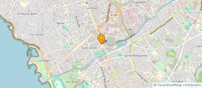 localisation de l'entreprise GBSTP à MARSEILLE