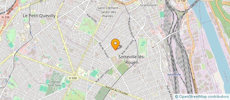 localisation de l'entreprise GBT-TOKTAS à SOTTEVILLE-LES-ROUEN