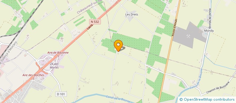 localisation de l'entreprise GBTF09  ALIXAN