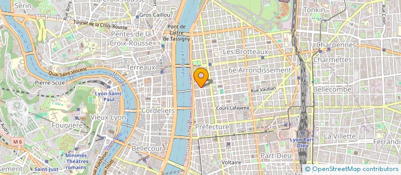 localisation de l'entreprise GBV HOLDINGS à LYON