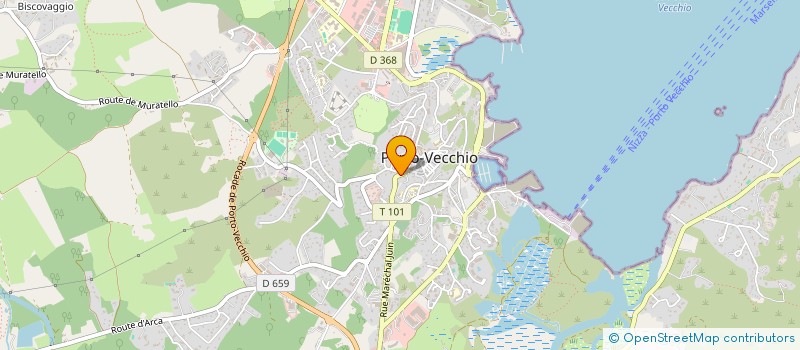localisation de l'entreprise GBVH à PORTO-VECCHIO