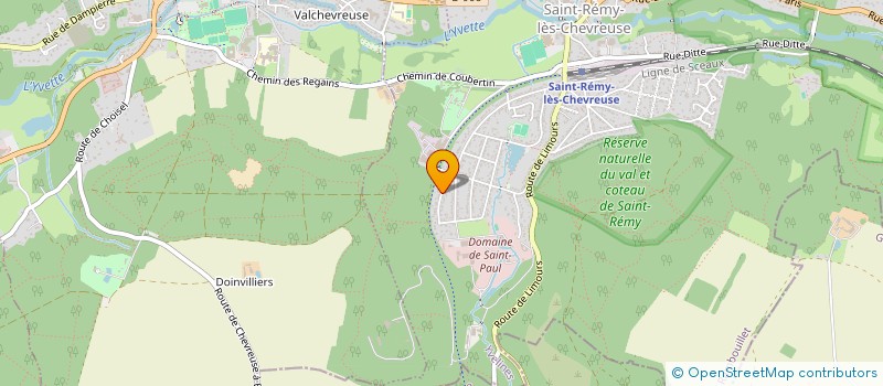 localisation de l'entreprise GBW ASSOCIATE  SAINT-REMY-LES-CHEVREUSE