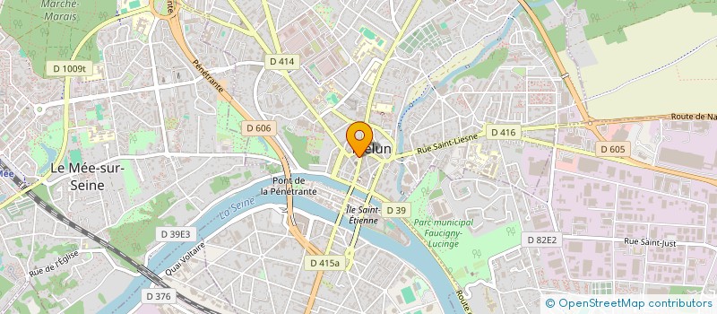 localisation de l'entreprise GC 19 à MELUN