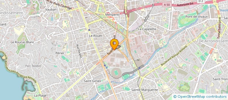 localisation de l'entreprise GC à MARSEILLE