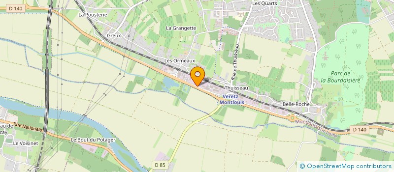 localisation de l'entreprise GC  MONTLOUIS-SUR-LOIRE