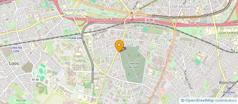 localisation de l'entreprise GC à LILLE