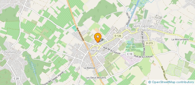 localisation de l'entreprise GC  SAINT-GEORGES-D'OLERON