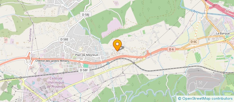 localisation de l'entreprise GC 84  MEYREUIL