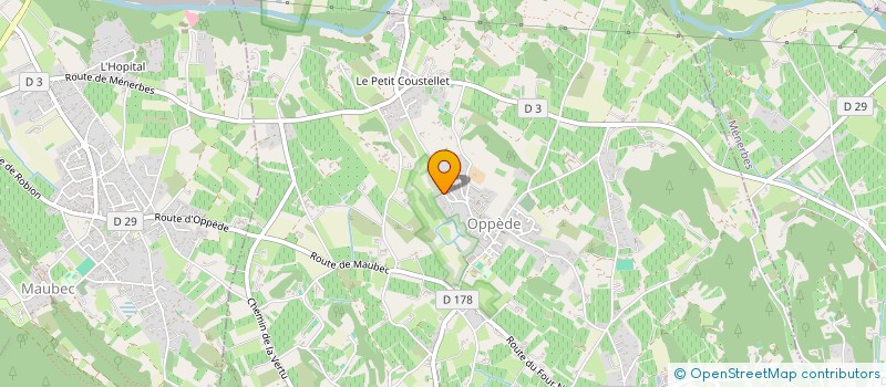 localisation de l'entreprise GC 84 OPPEDE  MONDEVILLE