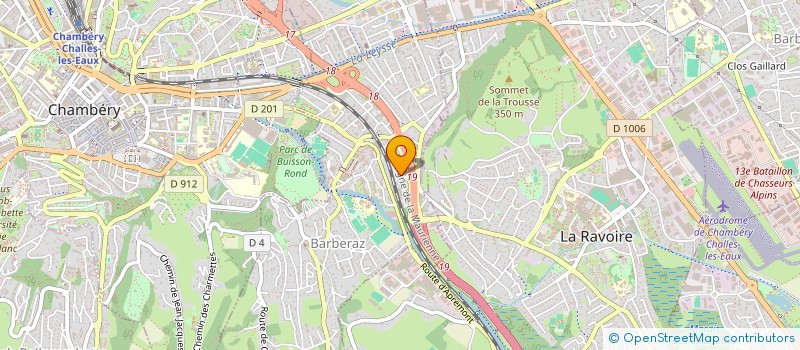 localisation de l'entreprise GC  BARBERAZ