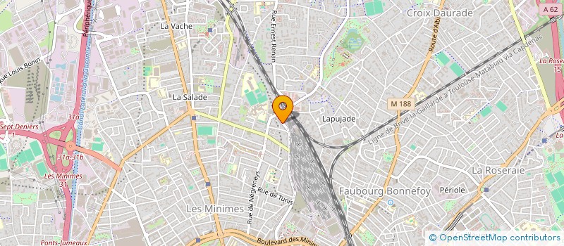 localisation de l'entreprise GC AEROSPACE CONSULTING  TOULOUSE