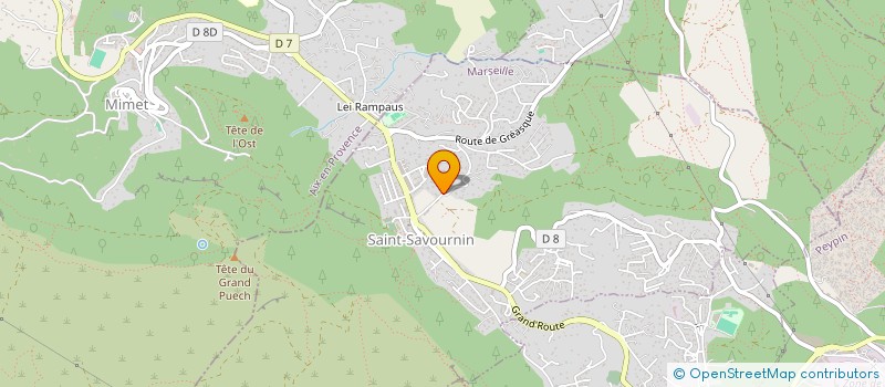 localisation de l'entreprise GC ALARME  SAINT-SAVOURNIN