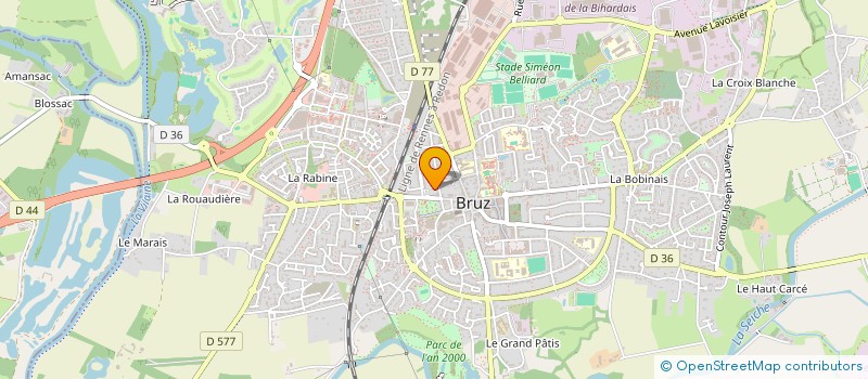 localisation de l'entreprise GC ALGOLESKO à BRUZ